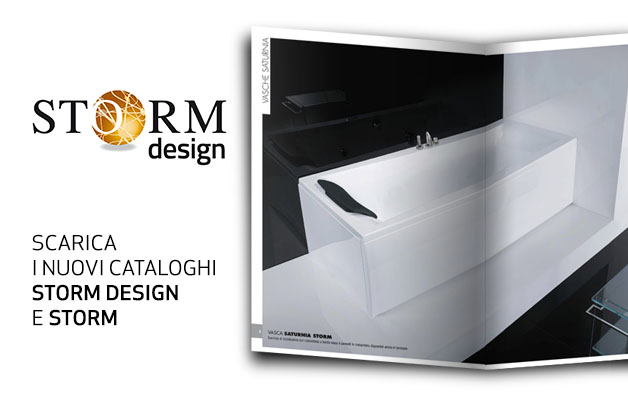 Storm Design e Storm, online i nuovi cataloghi